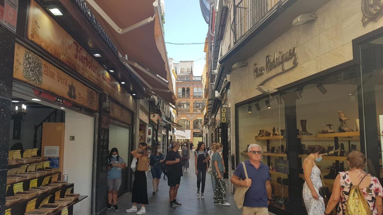 Ubicacion TOP Junto Catedral A Acond y WIFI Sevilla Exterior foto