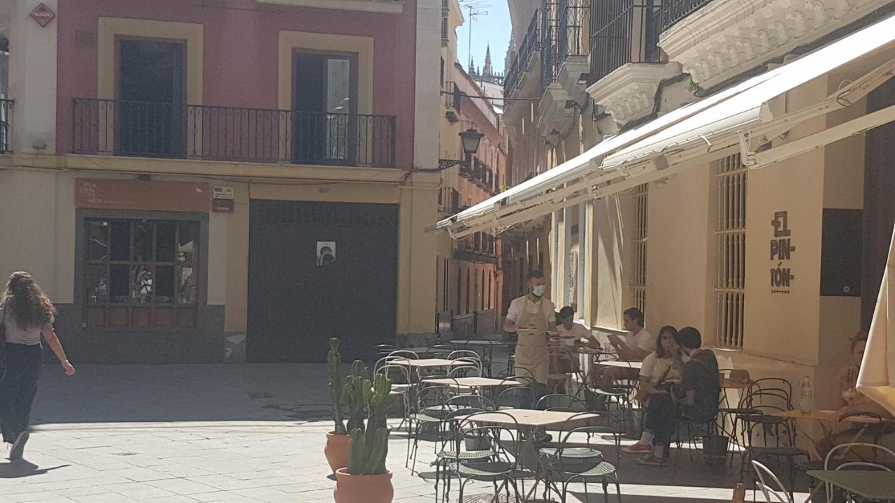 Ubicacion TOP Junto Catedral A Acond y WIFI Sevilla Exterior foto
